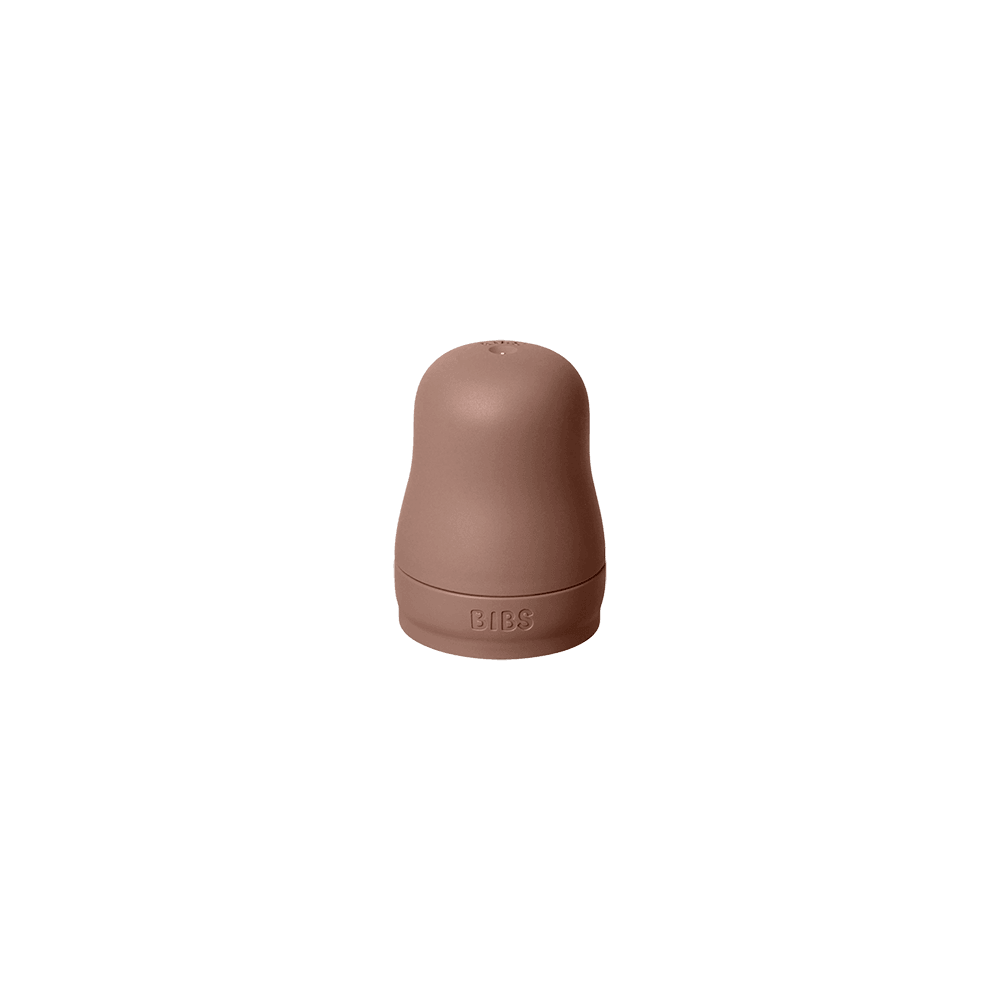 Bibs baby bottle cap in a red color