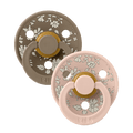 BIBS x LIBERTY Colour 2 Pack Capel - Blush Mix - BIBS