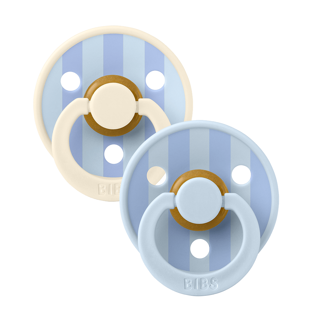 STUDIO Colour 2 Pack Block - Baby Blue Dusty Blue mix - BIBS