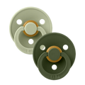 Colour 2 PACK - Sage/Hunter Green - BIBS