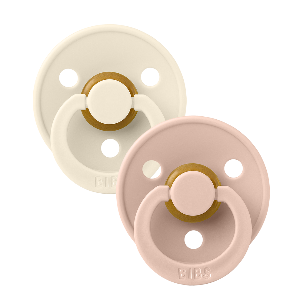 BIBS Colour 2 PACK Ivory/Blush [product_typ] - BIBS EU