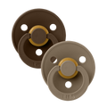 BIBS Colour 2 PACK Mocha/Dark Oak [product_typ] - BIBS EU