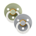 BIBS Colour 2 PACK Sage GLOW/Cloud GLOW [product_typ] - BIBS EU