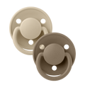 BIBS De Lux 2 PACK Vanilla/Dark Oak [product_typ] - BIBS EU