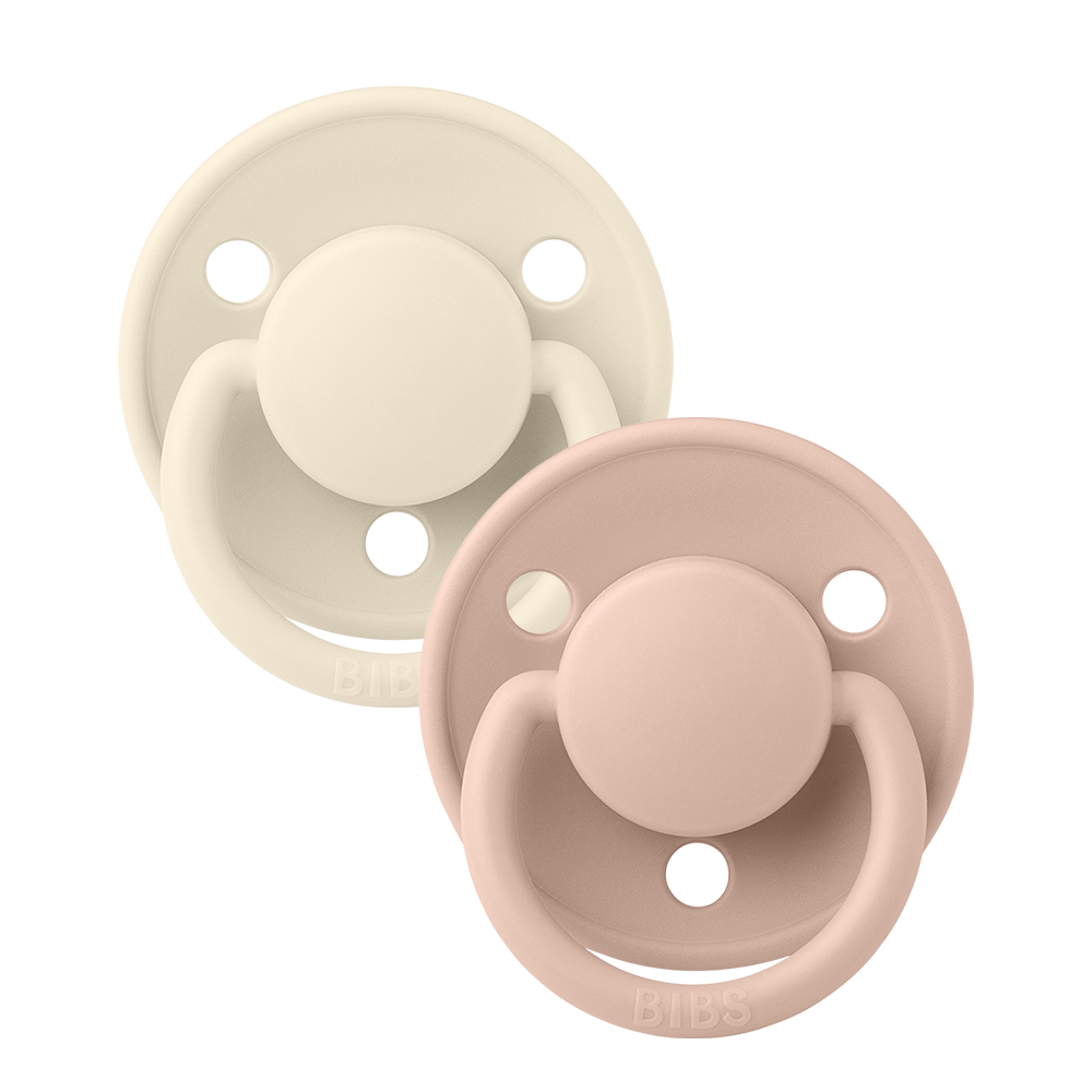 BIBS De Lux 2 PACK Ivory/Blush [product_typ] - BIBS EU