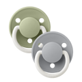BIBS De Lux 2 PACK Sage GLOW/Cloud GLOW [product_typ] - BIBS EU