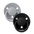 BIBS De Lux 2 PACK Cloud/Black [product_typ] - BIBS EU