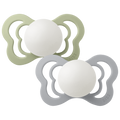 BIBS Couture 2 Pack Sage GLOW/Cloud GLOW