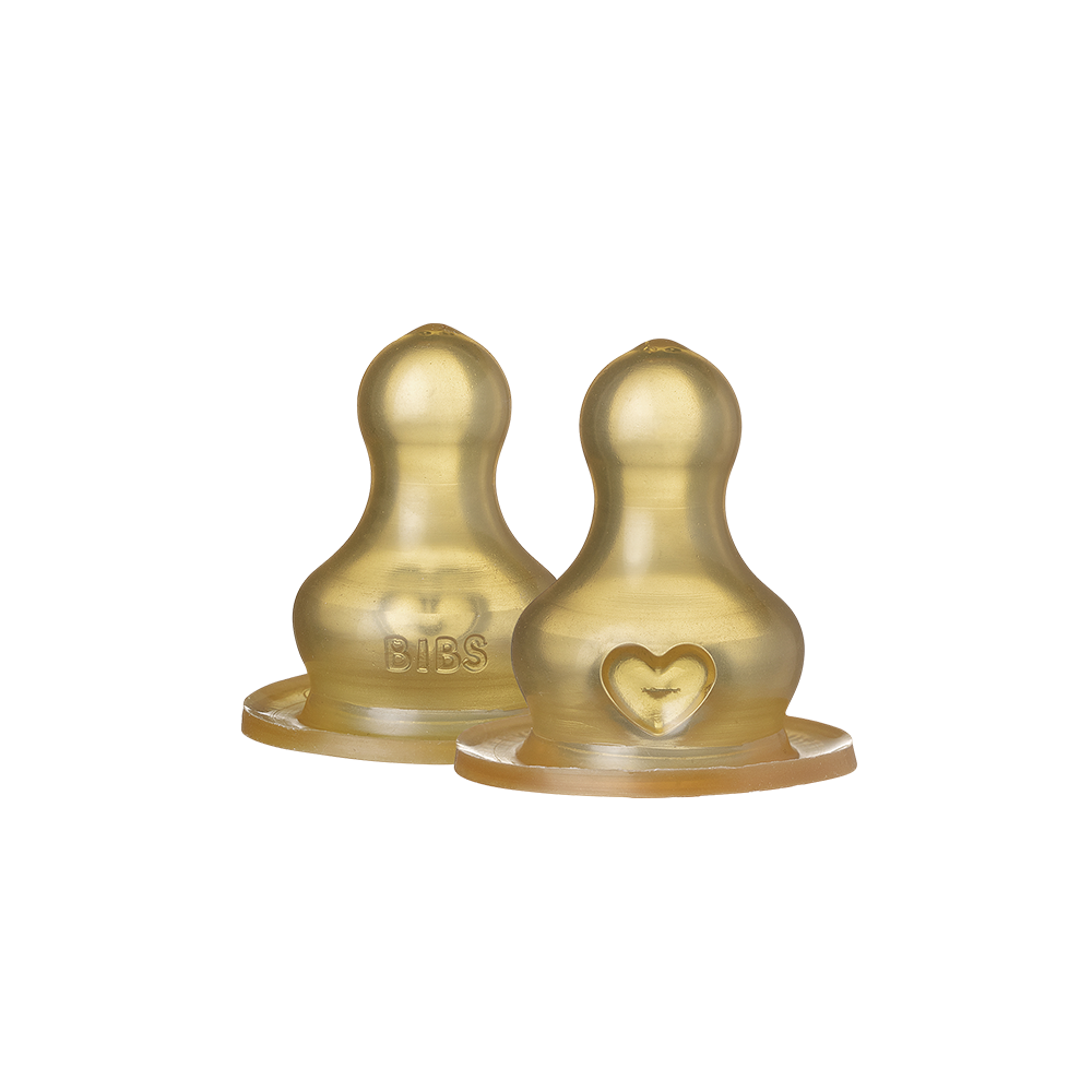 BIBS Bottle Nipple 2 PACK Fast Flow