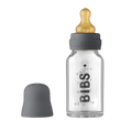 Baby Glass Bottle Complete Set Latex 110ml Iron