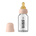 Baby Glass Bottle Complete Set 110ml Blush