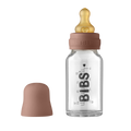 Baby Glass Bottle Complete Set 110ml Woodchuck