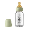 Baby Glass Bottle Complete Set 110ml Sage