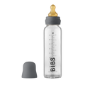 Baby Glass Bottle Complete Set Latex 225ml Iron