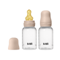 Baby BPA-Free PP Bottle Set 150ml 2 Pack Latex - Blush - BIBS