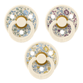 BIBS x LIBERTY New Baby Try-It Collection 3 Pack Eloise - Ivory - BIBS