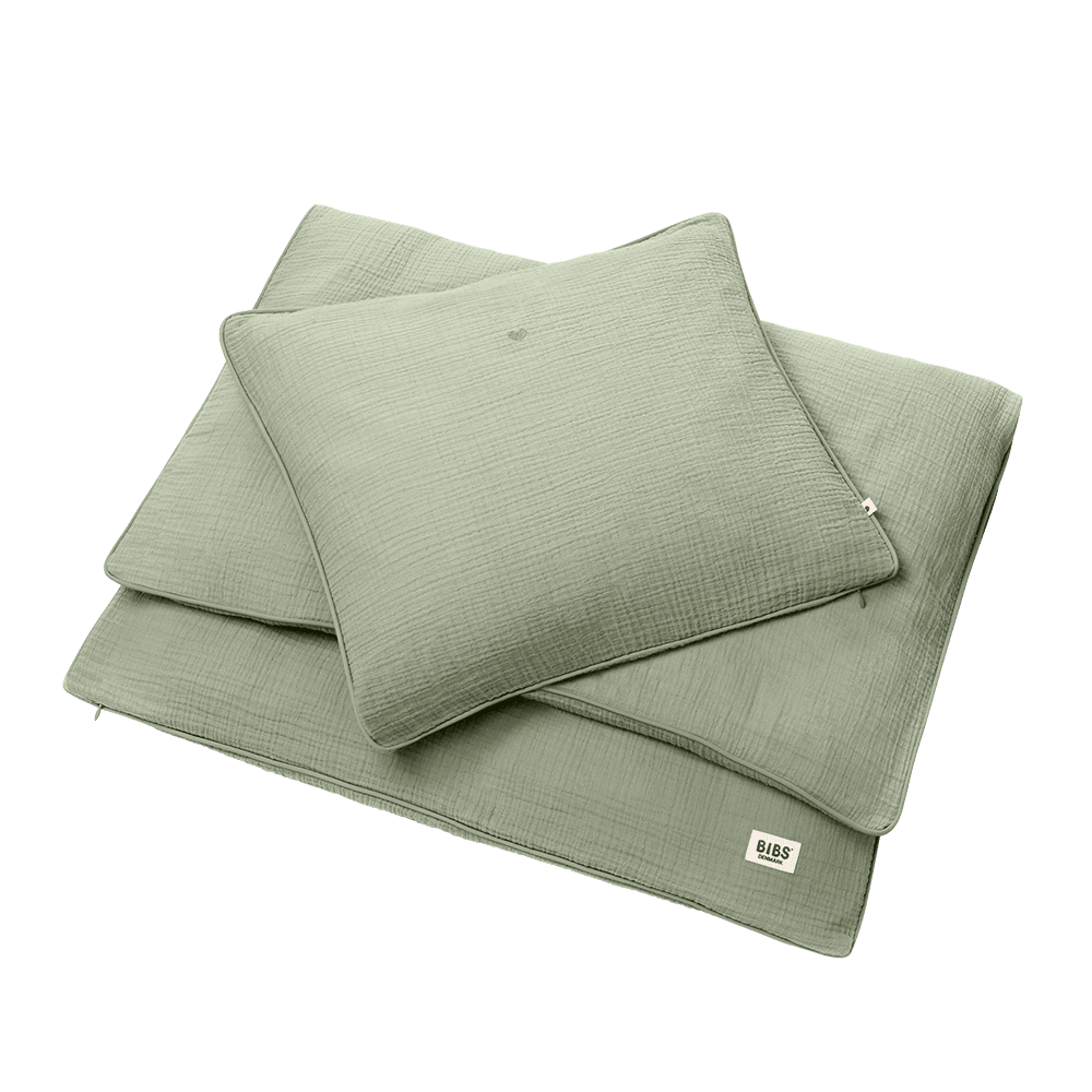 Baby Bedding - Sage - BIBS
