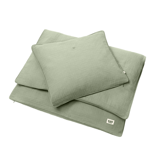 Baby Bedding - Sage - BIBS