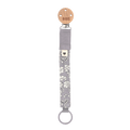 BIBS x LIBERTY Pacifier Clip - Capel Fossil Grey - BIBS