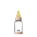 Baby Glass Bottle Set 120ml Latex - Blush