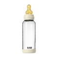 Baby Glass Bottle Set 240ml Latex - Ivory