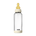 Baby Glass Bottle Boheme Set 240ml Latex - Ivory