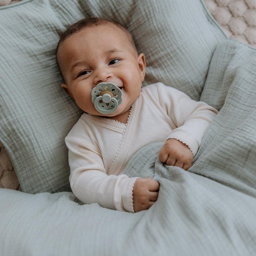 Baby Bedding - Sage - BIBS