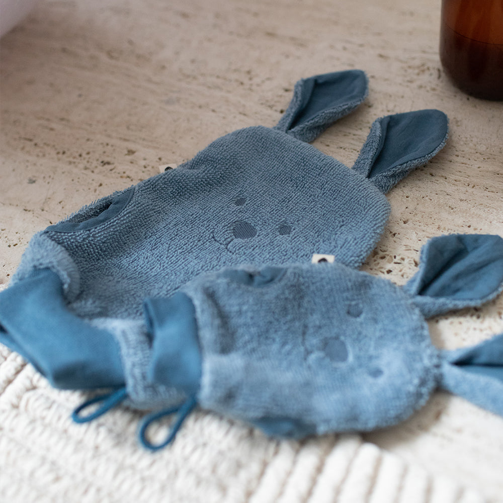 Kangaroo Bath Mitts Woodchuck