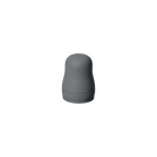 grey coloured baby bottle cap from bibs