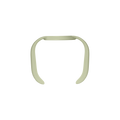 green coloured baby bottle handle from bibs
