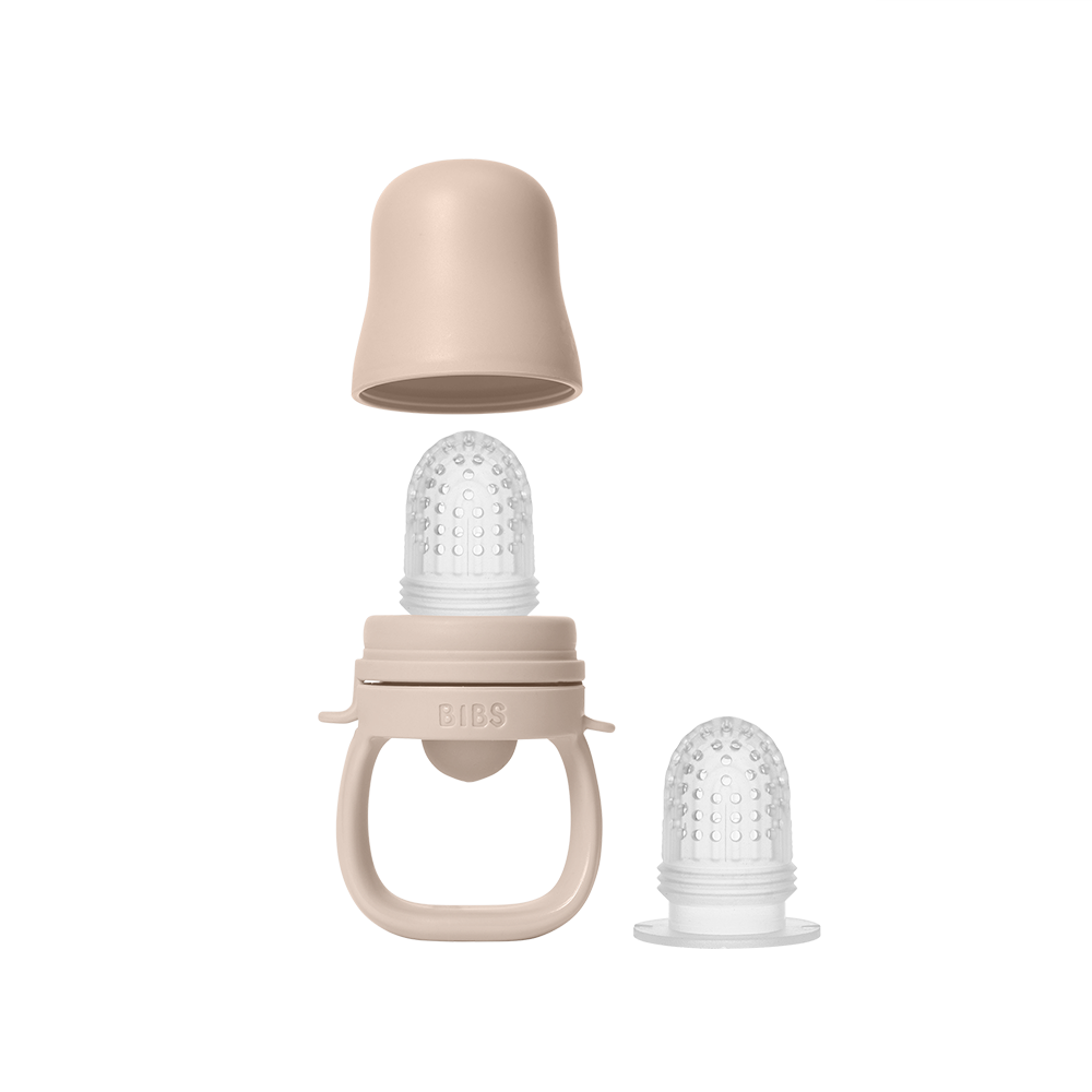 BIBS blush baby feeder set
