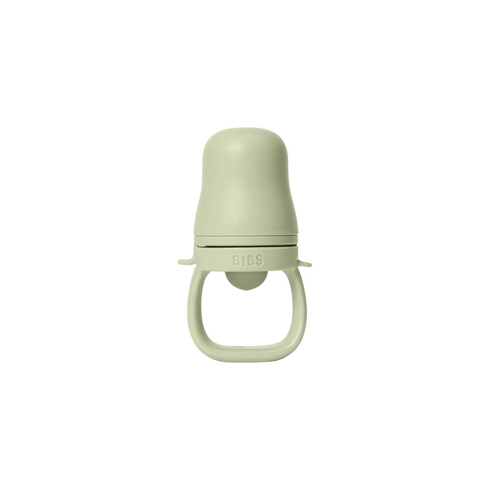 baby feeder sage green from bibs