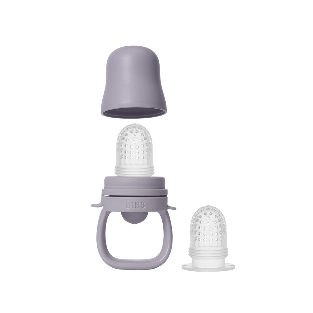 bibs baby feeder set in fossil grey