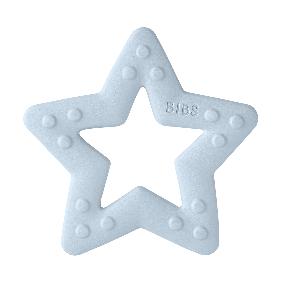 Baby Bitie Star - Baby Blue - BIBS