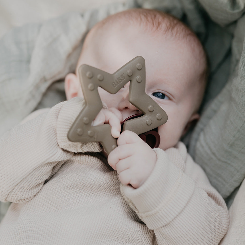 Baby Bitie Star - Pink Plum - BIBS